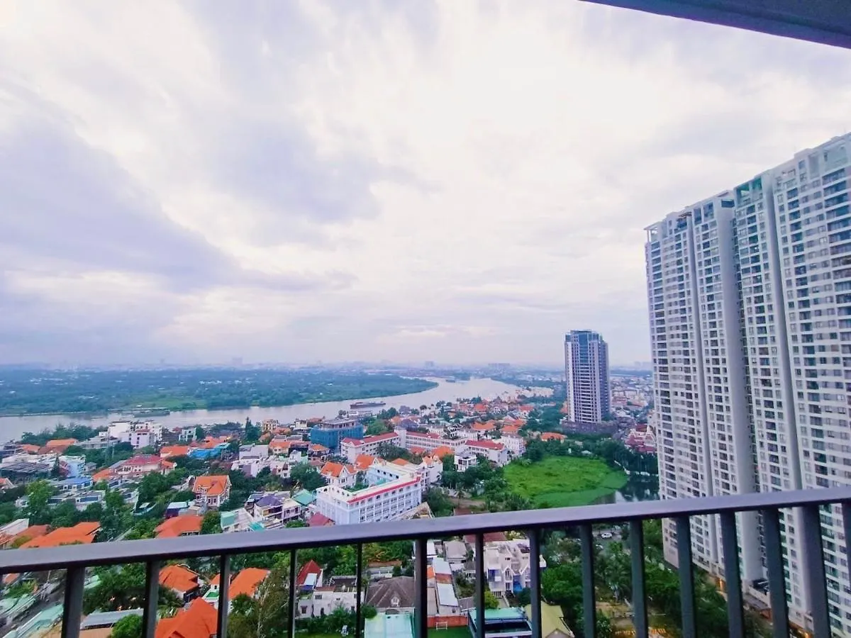 Apartment Sunset And Riverview Homestay - Masteri Thao Dien Ho Chi Minh City Vietnam